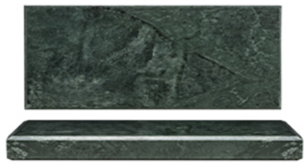 VASSOIO - ESSENTIA "MARBLE" Rettangolare Green cm.25x9 / h cm.2 (3) Cod. HI036060