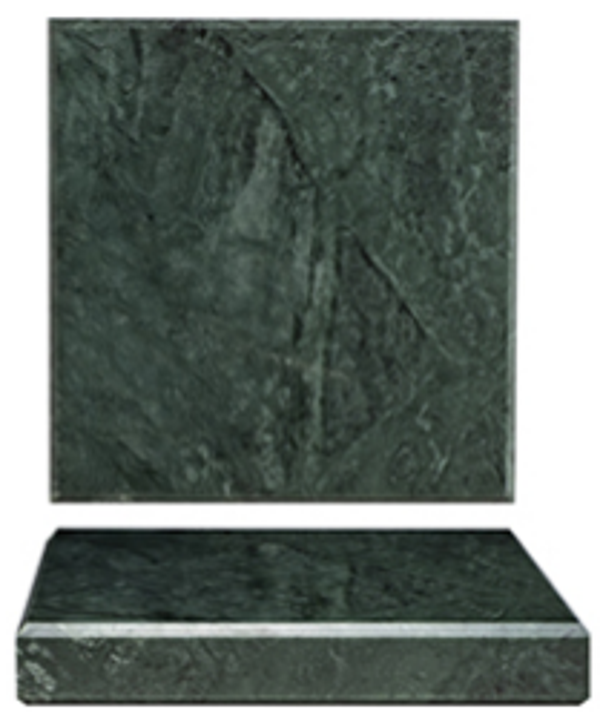 VASSOIO - ESSENTIA "MARBLE" Quadrato Green cm.13x13 / h cm.2 (3) Cod. HI036061