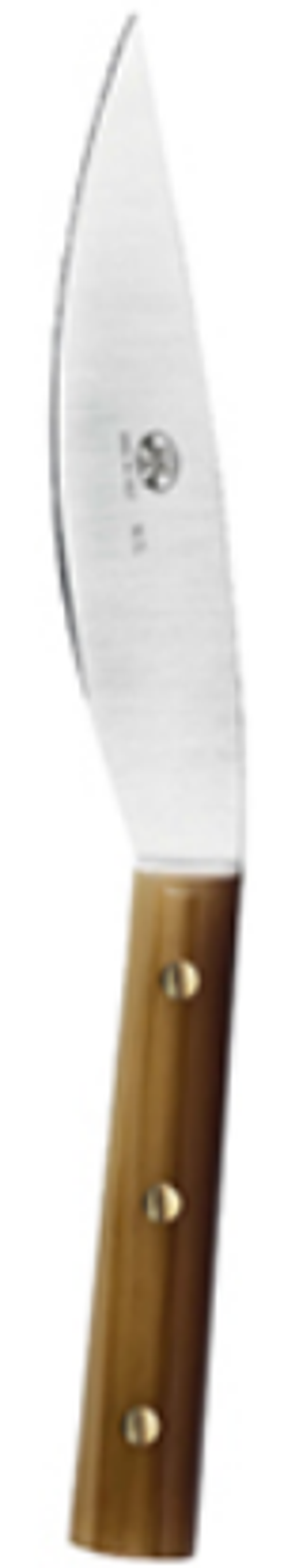 COLTELLO - HI036321 - COLTELLERIE BERTI "VALDICHIANA" Coltello da bistecca forgiato lama cm.22,1 con manico cornotech lucido (6)