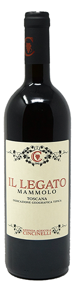 CINCINELLI - "IL LEGATO" Mammolo Toscana IGP 2019 75cl (6)