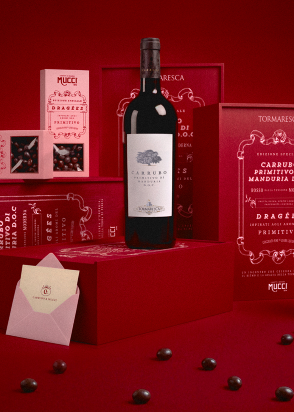 TORMARESCA - "CARRUBO LIMITED EDITION con Dragèes Mucci"