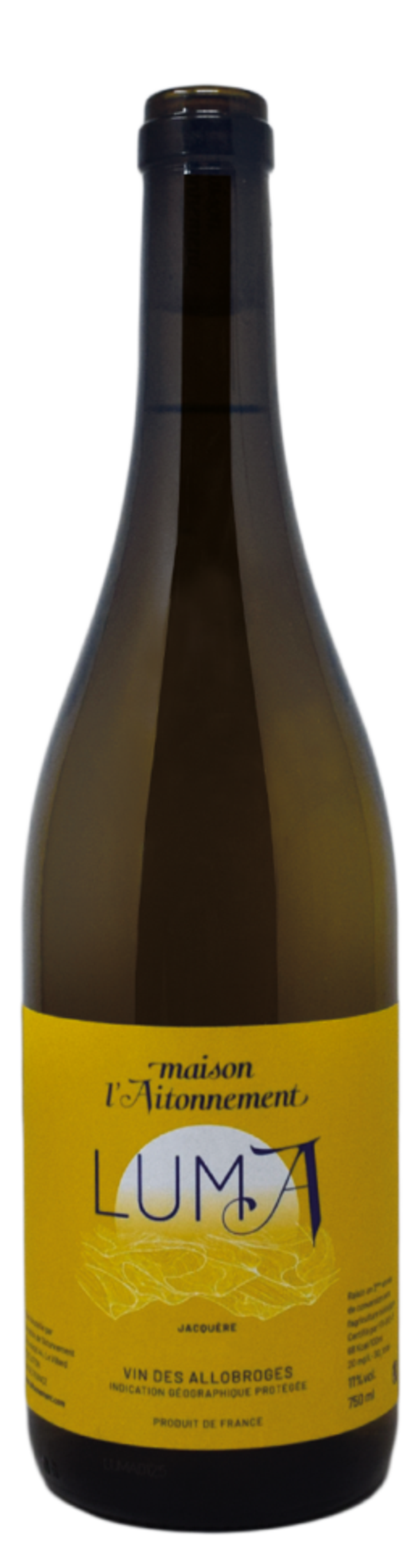 L'AITONNEMENT - "LUMA" Vins Des Allobroges Blanc IGP 2025 75cl (6) - Cod. ETIC/AILU25