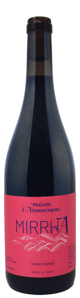 L'AITONNEMENT - "MIRRHA" Vin de France Rouge 2025 75cl (6) - Cod. ETIC/AIMI25