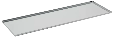 Vassoio pasticceria / Acciaio inox 18/0 / cm.60x20 / 1 pezzo