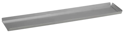 Vassoio pasticceria / Acciaio inox / cm.50x10 / h cm.1,5 / 1 pezzo