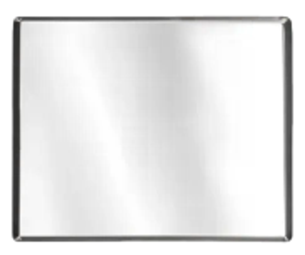 Vassoio pasticceria / Acciaio inox / cm.25x20 / 1 pezzo