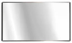 Vassoio pasticceria / Acciaio inox / cm.35x20 / 1 pezzo