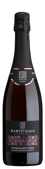 MARTIGNAGO - Spumante Rosé Dosaggio Zero 2020 75cl (6) Cod. ETIC/MGMR001