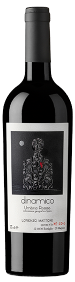 MATTONI - "DINAMICO" Rosso Umbria IGP 2023 75cl (6) - Cod. ETIC/MTDI23