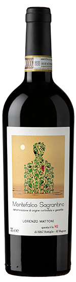 MATTONI - Sagrantino di Montefalco DOCG 2019 75cl (6) - Cod. ETIC/MTSA19