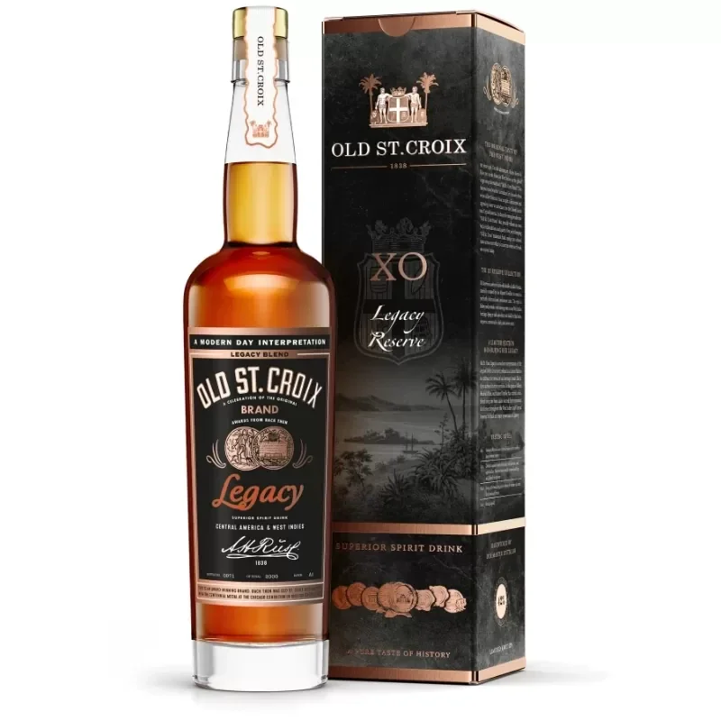 RUM - OLD ST. CROIX "X.O. LEGACY EDITION" Premium Rum 70cl astucciato (1) Cod. PSEN03854