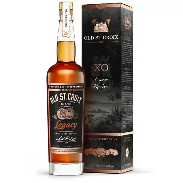 RUM - OLD ST. CROIX "X.O. LEGACY EDITION" Premium Rum 70cl astucciato (1) Cod. PSEN03854