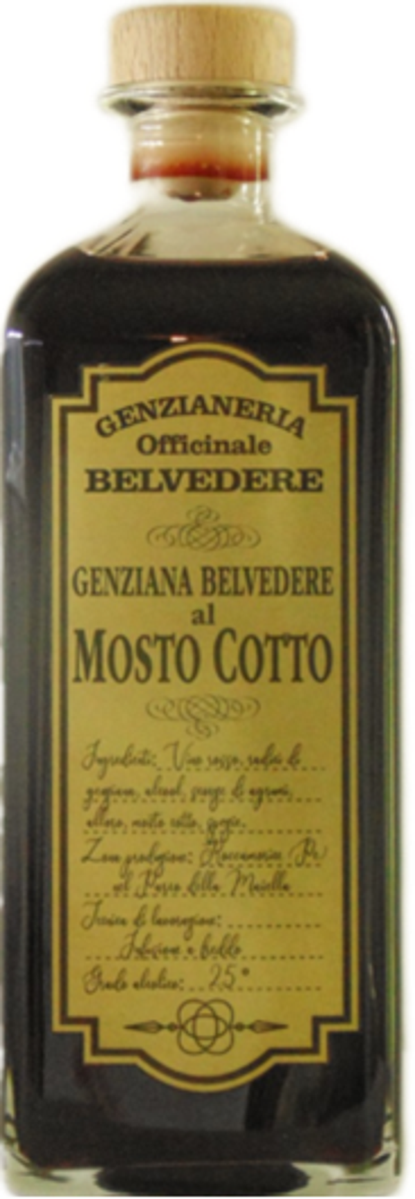 GENZIANERIA OFFICINALE BELVEDERE - "AL MOSTO COTTO" Liquore di Genziana 70cl (6)