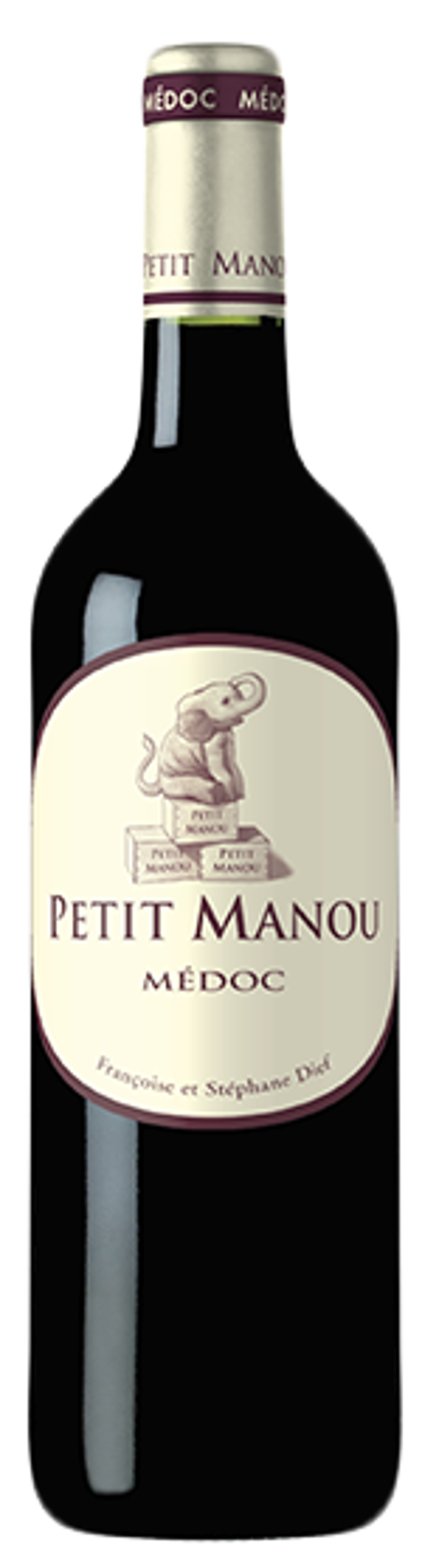 CLOS MANOU - "PETIT MANOU" Medoc AOP 2021 75cl (6) - Cod. ETIC/CLPM21
