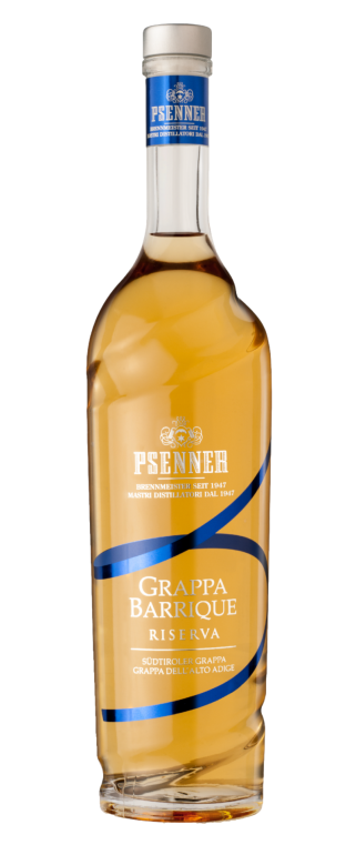 PSENNER - "BARRIQUE RISERVA" Grappa affinata in barrique 10cl (24) Cod. PSEN03213
