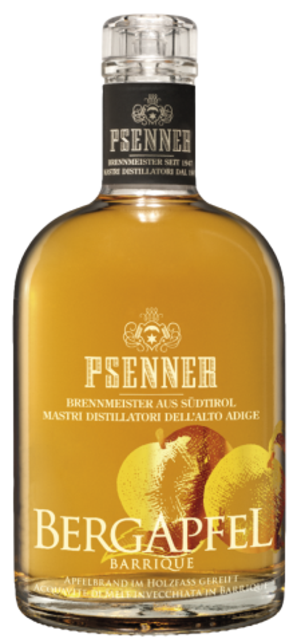 PSENNER - "BERGAPFEL CLASSIC" Acquavite di mele affinata in barrique 10cl (24) Cod. PSEN03288