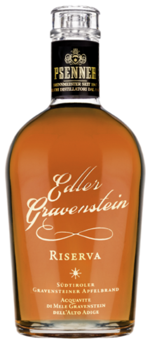 PSENNER - "EDLER GRAVENSTEIN SELECTION RISERVA" Acquavite di Mele Gravenstein affinata in barrique 70cl in confezione regalo (6) - Cod. PSEN/02034