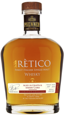 PSENNER - "ERETICO" Single Malt Whisky 5Y 10cl astucciato (24) Cod. PSEN03230