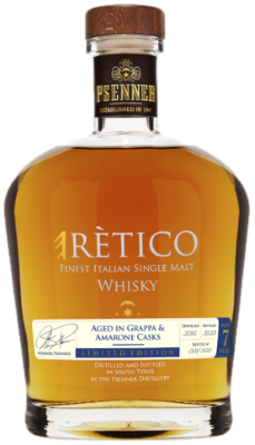 PSENNER - "ERETICO" Single Malt Whisky 7Y Amarone Casks 70cl astucciato (6) Cod. PSEN02208
