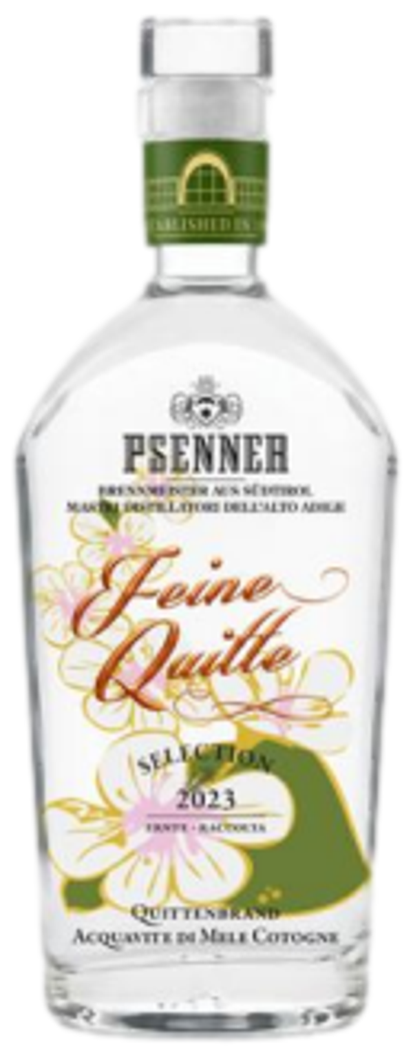 PSENNER - "FEINE QUITTE SELECTION" Acquavite di Mele Cotogne 50cl (6)