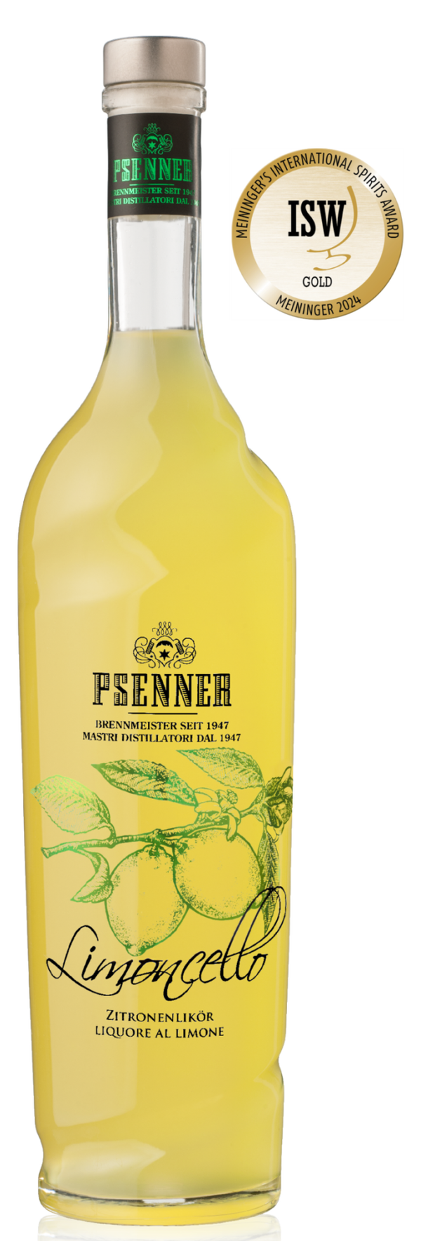 PSENNER - "LIMONCELLO" Liquore al limone 10cl (24) Cod. PSEN03271