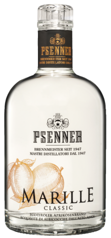 PSENNER - "MARILLE CLASSIC" Acquavite di Albicocche 10cl (24) Cod. PSEN03260