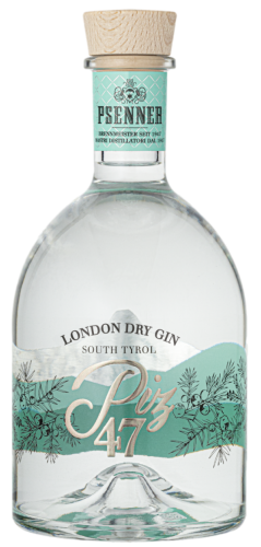 PSENNER - "PIZ47" London Dry Gin 10cl (24) Cod. PSEN/03283