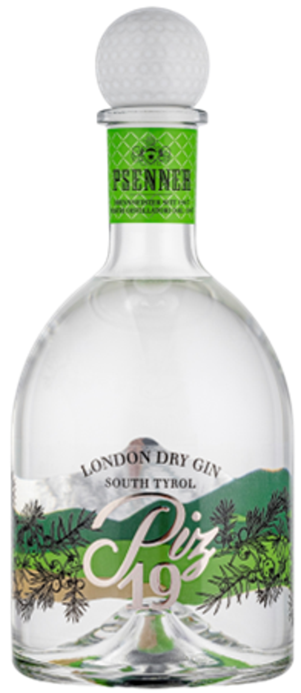 PSENNER - "PIZ 19" London Dry Gin 10cl (24) Cod. PSEN03289