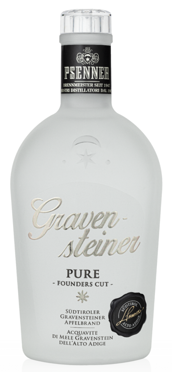 PSENNER - "GRAVENSTEINER PURE" Acquavite di Mele Gravenstein 10cl (24) Cod. PSEN03286