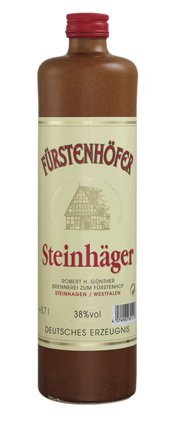 FURSTENHOFER - "STEINHAGER" Bevanda alcolica 70cl (6) - Cod. PSEN/03029