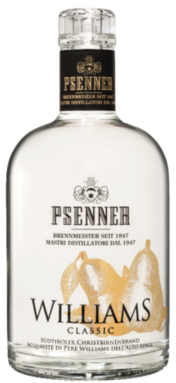 PSENNER - "WILLIAMS CLASSIC" Acquavite di Pere Williams 20cl (6) Cod. PSEN02204