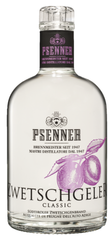 PSENNER - "ZWETSCHGELER CLASSIC" Acquavite di Prugne 10cl (24) Cod. PSEN03282