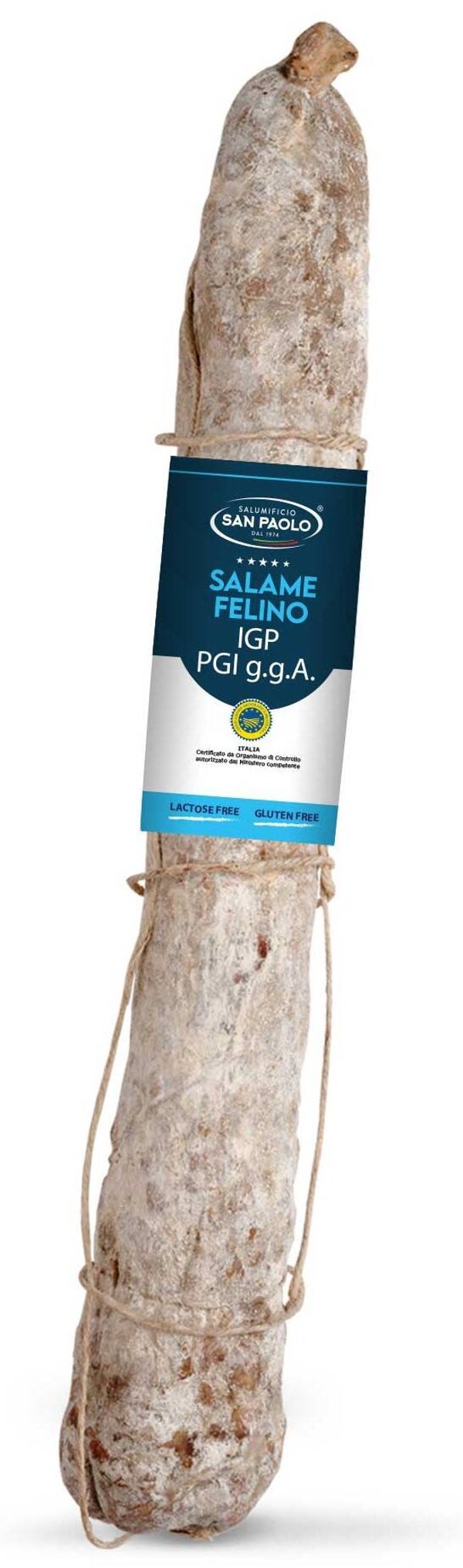 SALUMIFICIO SAN PAOLO - Salame Felino IGP Intero 900gr ca.