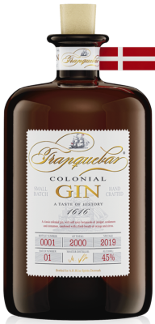 GIN - TRANQUEBAR Colonial Gin 70cl (6) - Cod. PSEN03853