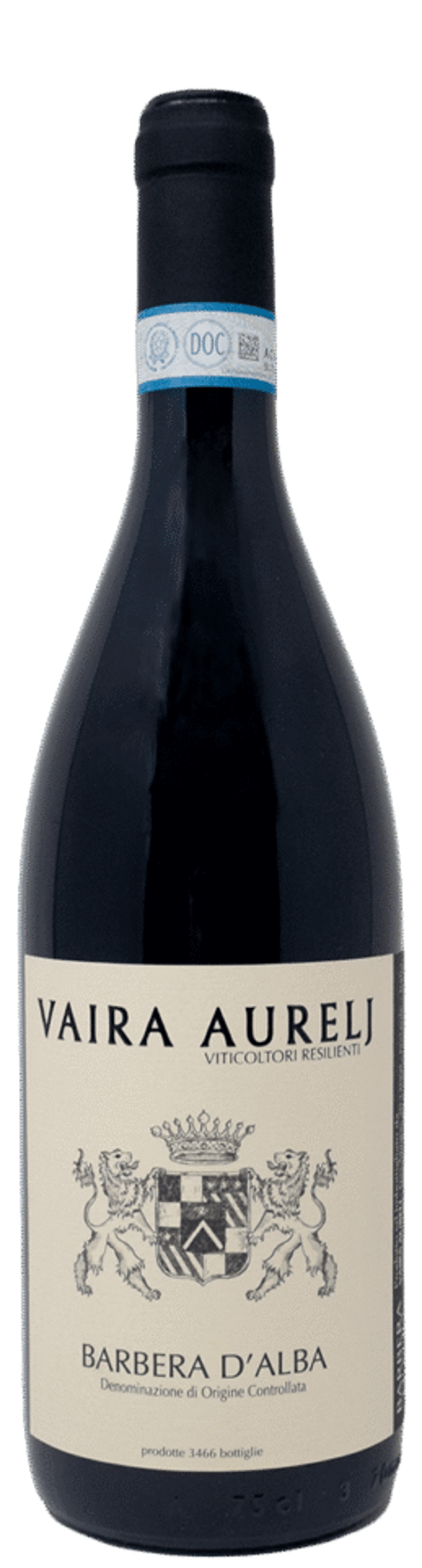 VAIRA AURELJ - Barbera d'Alba DOP 2024 75cl (6) - Cod. ETIC/VABR24