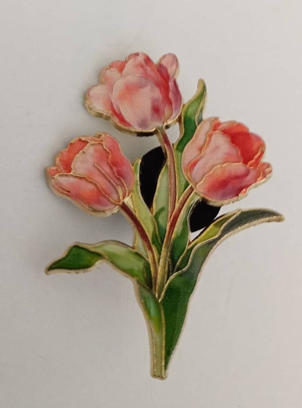 Brochepin Tulpenboeketje 10022