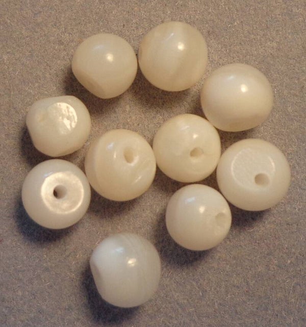 Schelpenkraal rond wit 5mm kn90160 k7