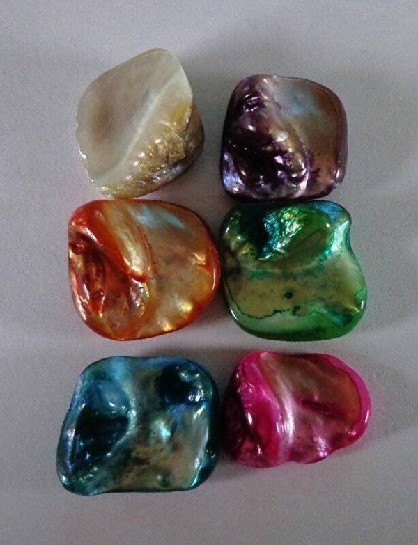 Schelpkralen parelmoer in diverse kleuren kn90244