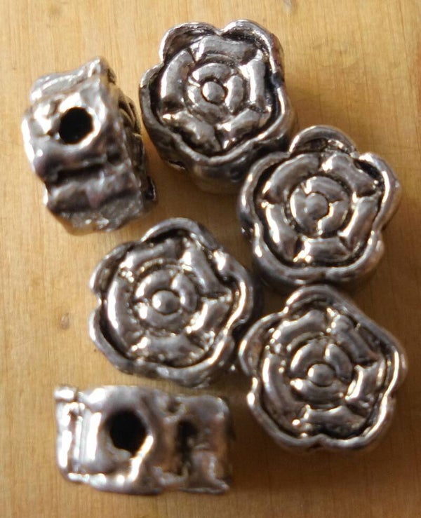 Bloemkraal metaal 7 x 4 mm kr90701 k13