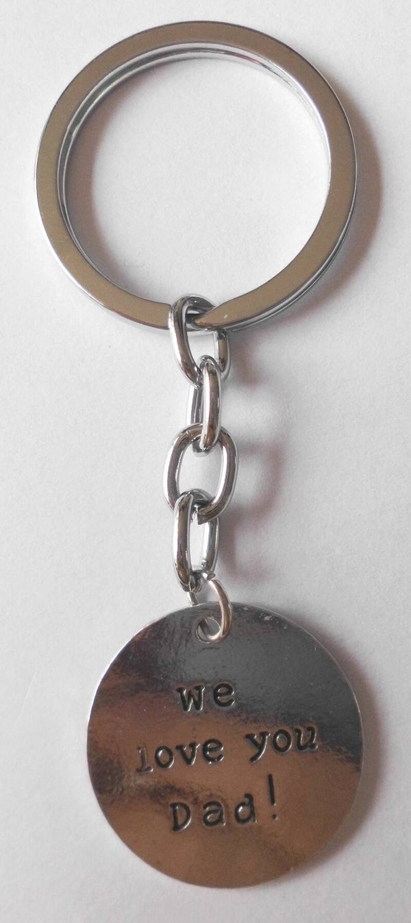 Sleutelhanger 'We Love U Dad' 90731 3-4a