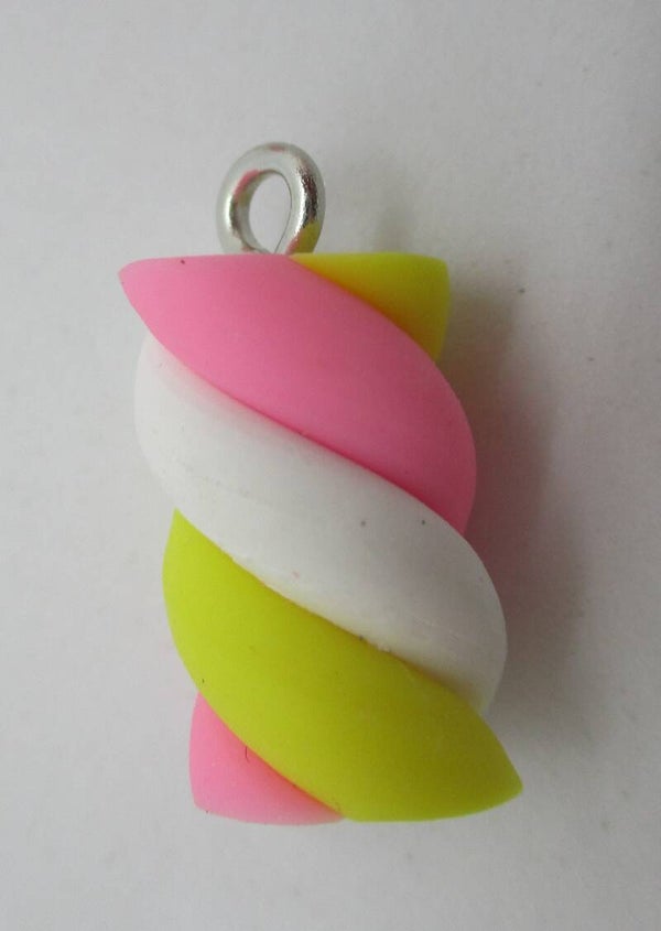 Kunststof bedel Spekkie 20 x 10 mm 90885