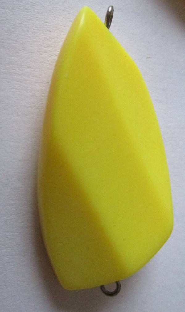 Tussenzetsel gele kunststof fantasievorm vt90946 4-4