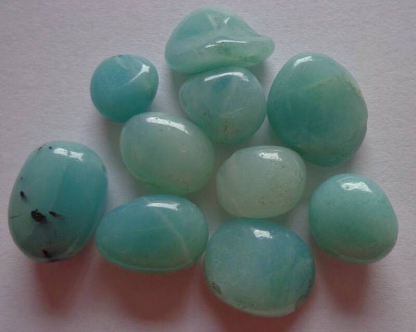 Amazoniet edelstenen kralen kn90210