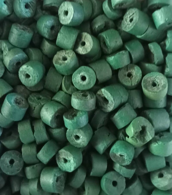Kokosnoot groen plat rond 5 mm 91222 3-2a