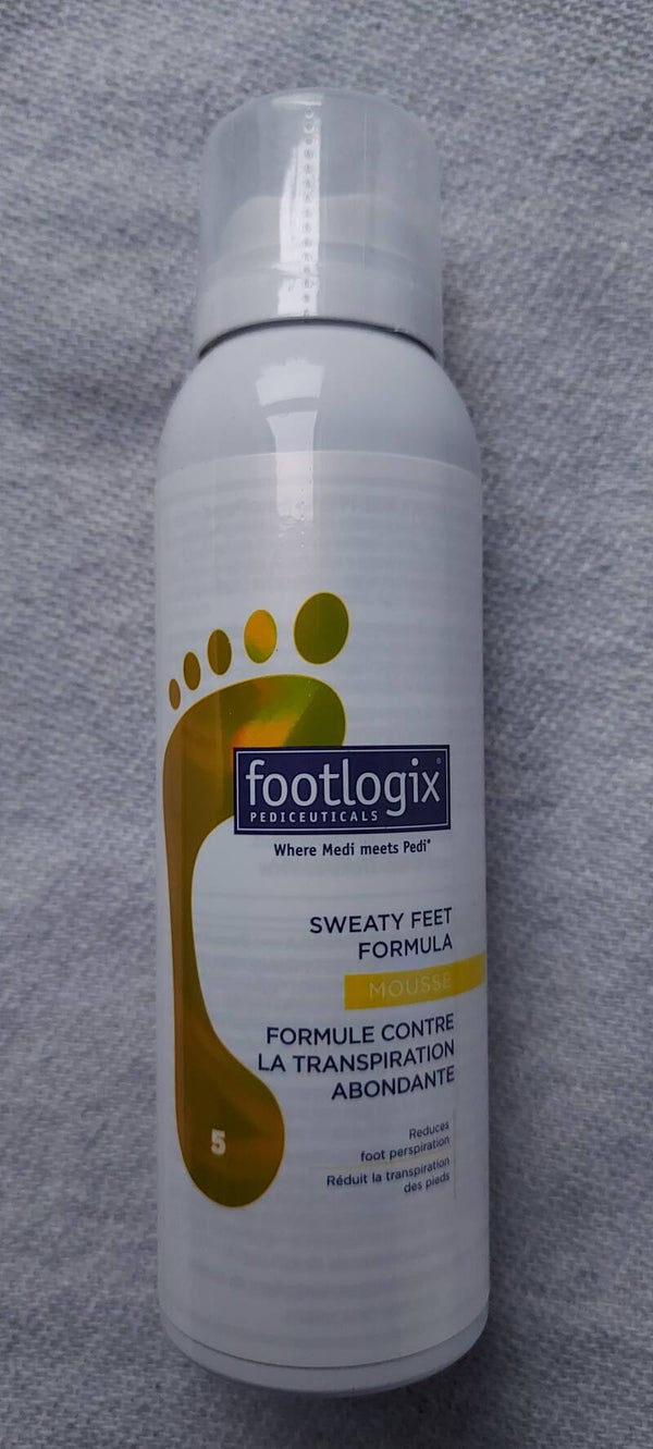 Footlogix Sweaty Feet Formula, 125, helpt bij zweetvoeten