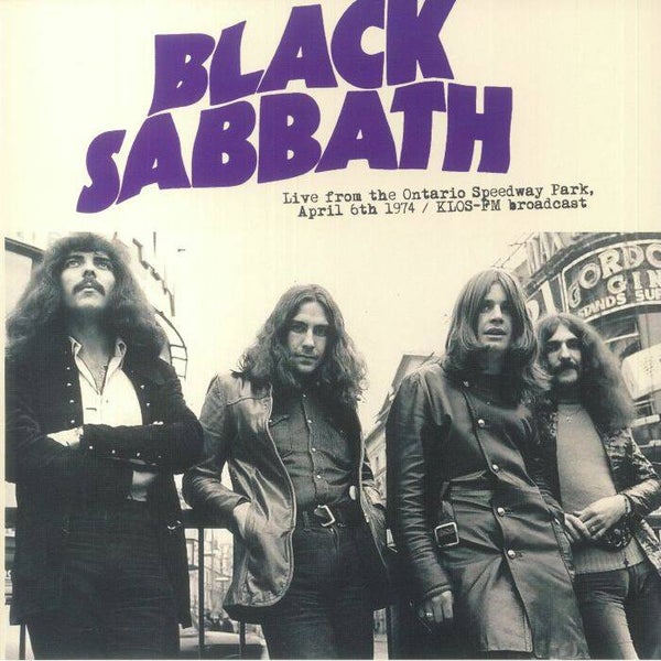 Black Sabbath | Ontario Speedway 1974 FM Broadcast LP