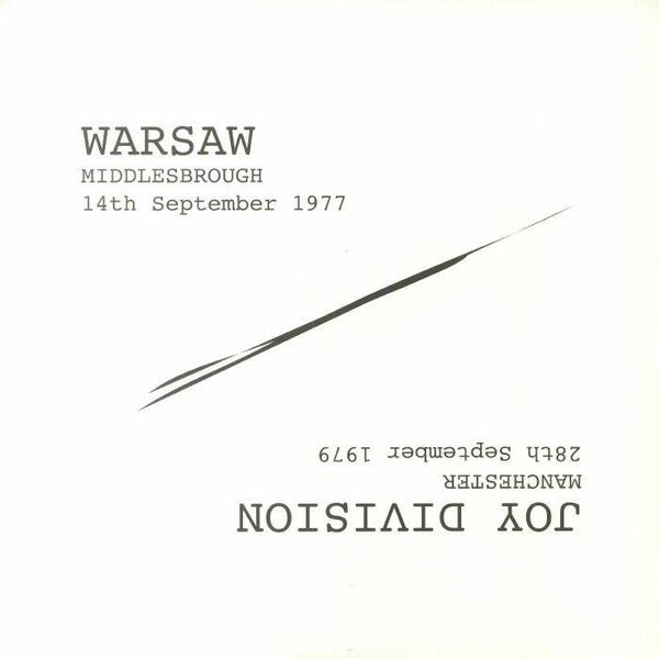Warsaw AKA Joy Division | Middlesbrough & Manchester 1979 LP