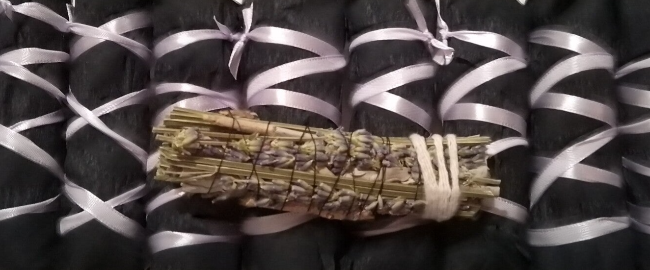 Lavender & White Sage smudge stick