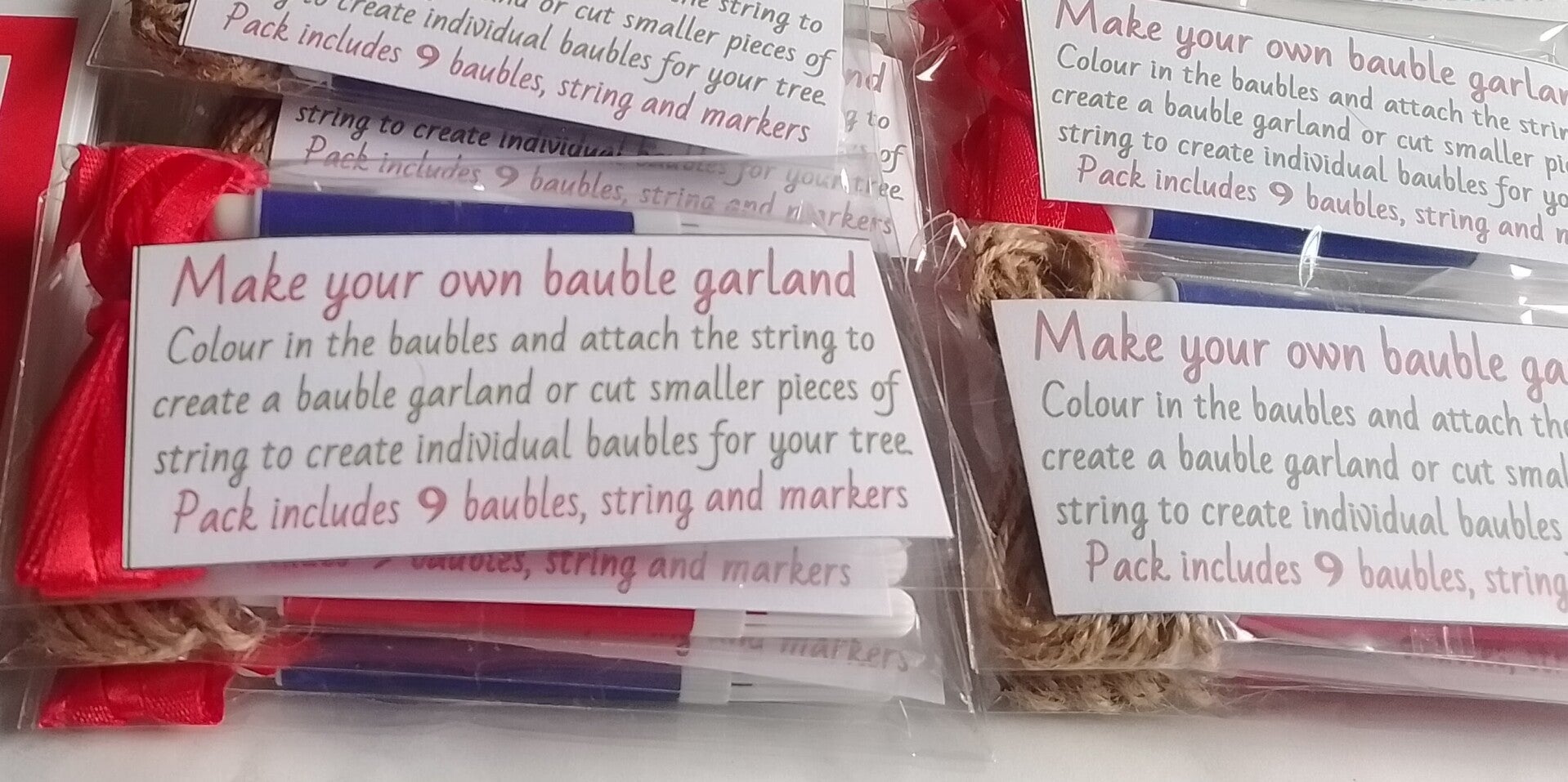 Bauble garland pack