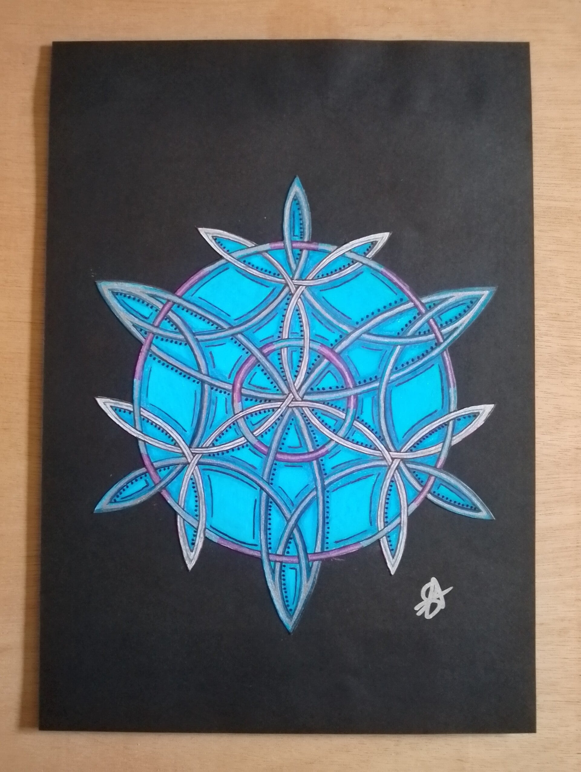 A4 Art Piece - Ice of Tri